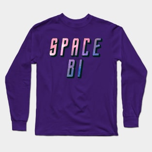 space bi Long Sleeve T-Shirt